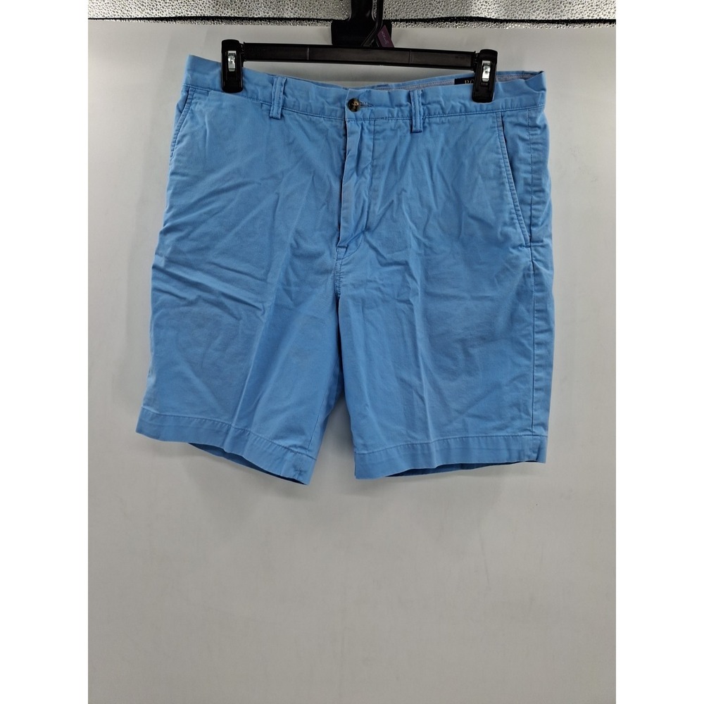 Polo Ralph Lauren Mens Chino Stretch Classic Fit Blue Shorts Size 35